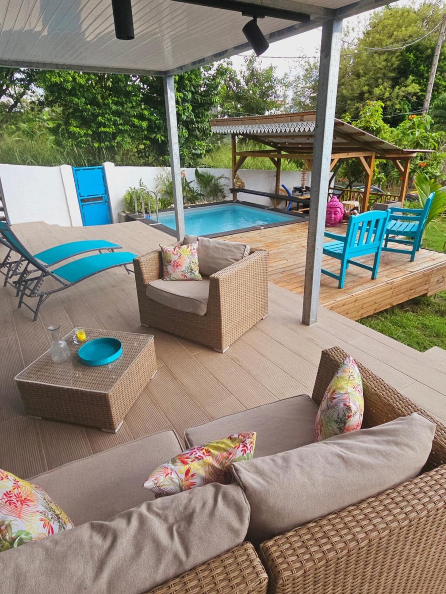 Ti Oasis Colibri, 1 Chambre, Piscine, A 150M De La Plage Sainte-Luce Buitenkant foto