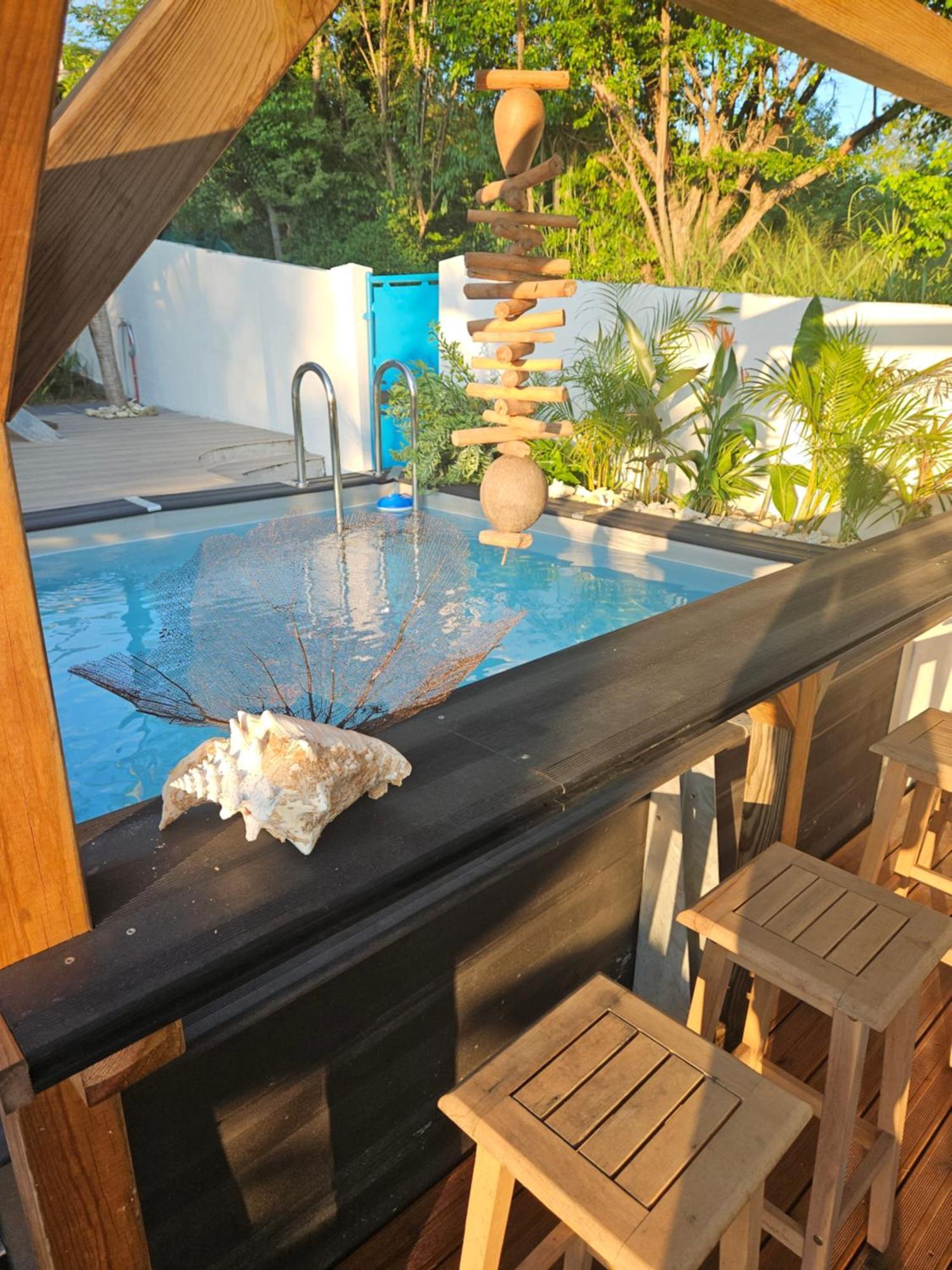 Ti Oasis Colibri, 1 Chambre, Piscine, A 150M De La Plage Sainte-Luce Buitenkant foto